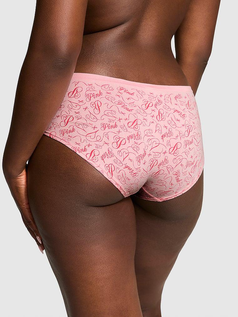 Pink Seamless Hiphugger Kulot arka görünümü