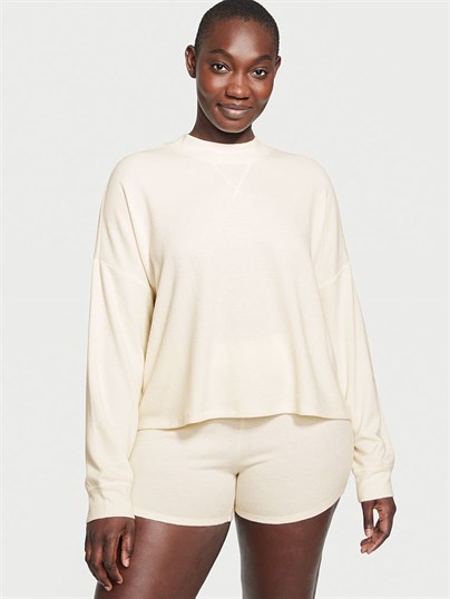 Glow Waffle Sweatshirt Ve Bisiklet Sortlu Takim
