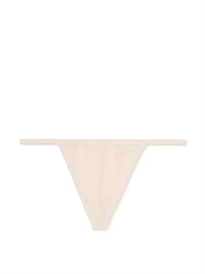 Pink Pamuklu V String Kulot