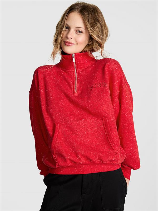 Pink Ivy Balikci Yaka Sweatshirt