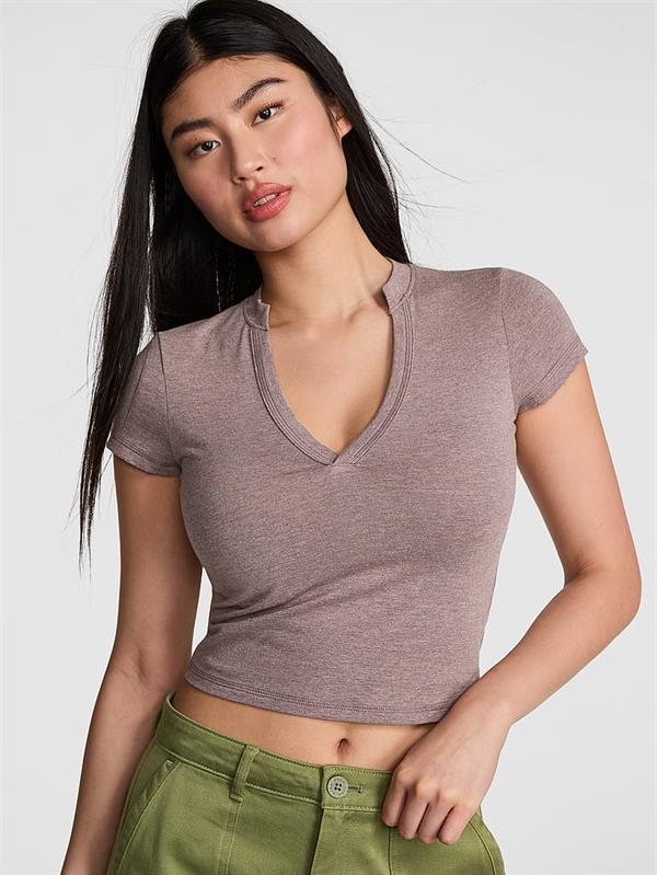 Pink All Day V Yaka Crop