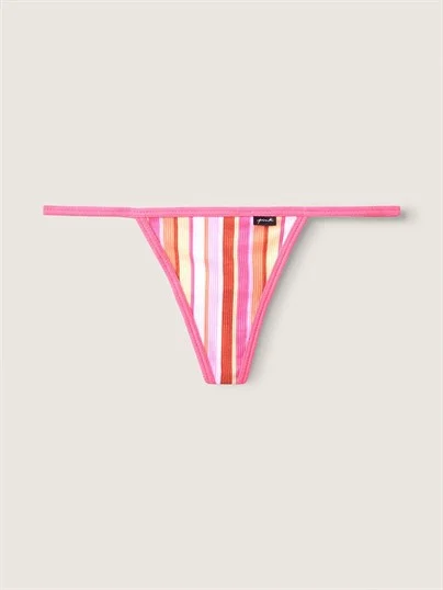 Pink Pamuk V String Kulot