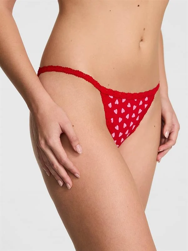 Pink Wink Dantelli Bikini Kulotu ön görünüm