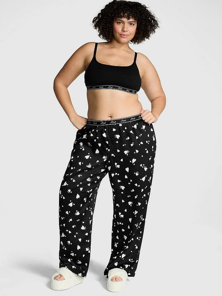 Pink Ipeksi Pijama Alti arka görünüm