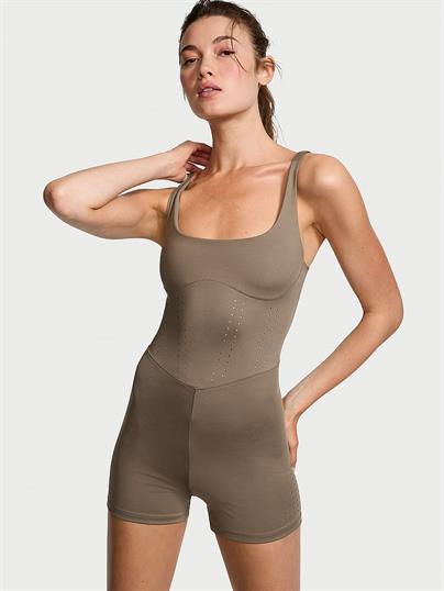 Vs Essential Delikli Kısa Tulum