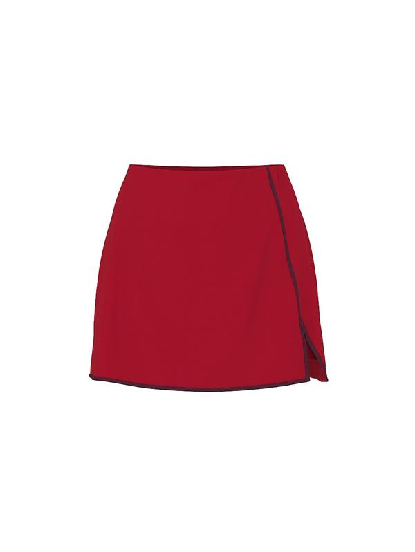 Vsx Elevate Kontrast Detayli Mini Spor Etek