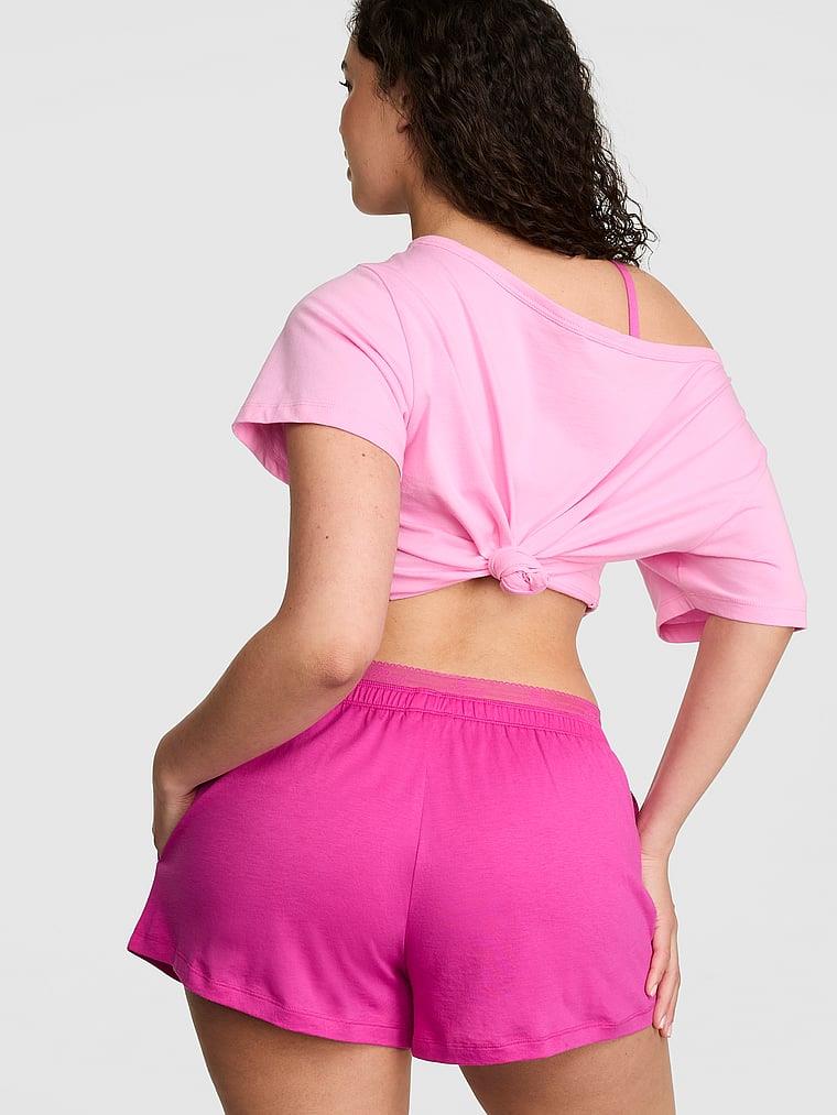 Pink Sort Pijama Alti arka görünümü