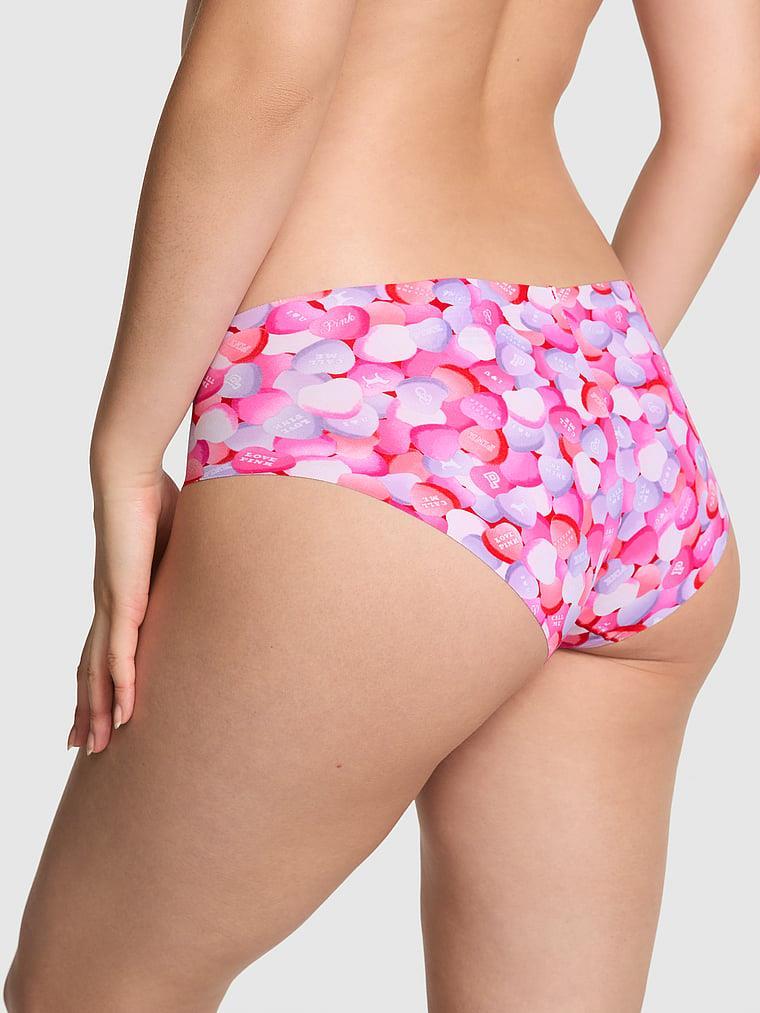 Pink Lazer Kesim Hiphugger Kulot arka görünüm