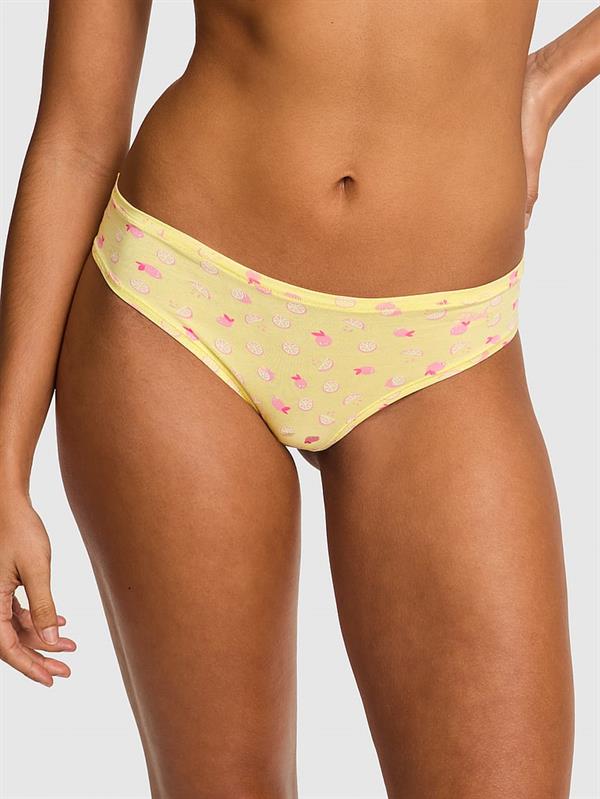 Pink Pamuklu Cheeky Kulot