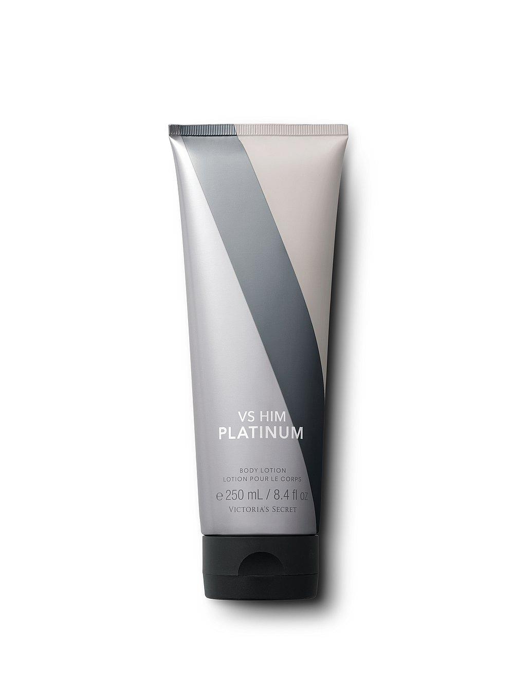 Vs Him Platinum Erkek Vücut Losyonu arka görünümü