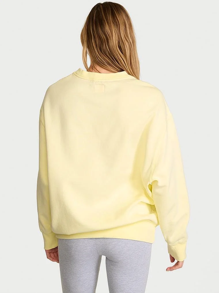 Effortless Yuvarlak Yaka Sweatshirt arka görünüm