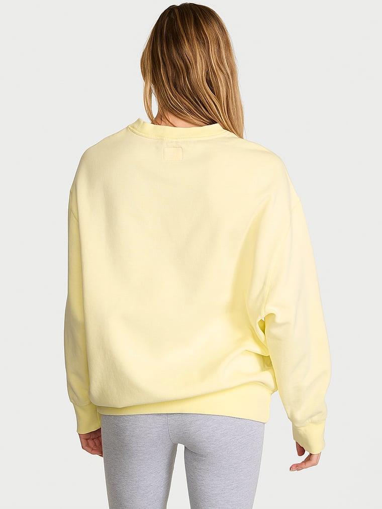 Effortless Yuvarlak Yaka Sweatshirt arka görünümü