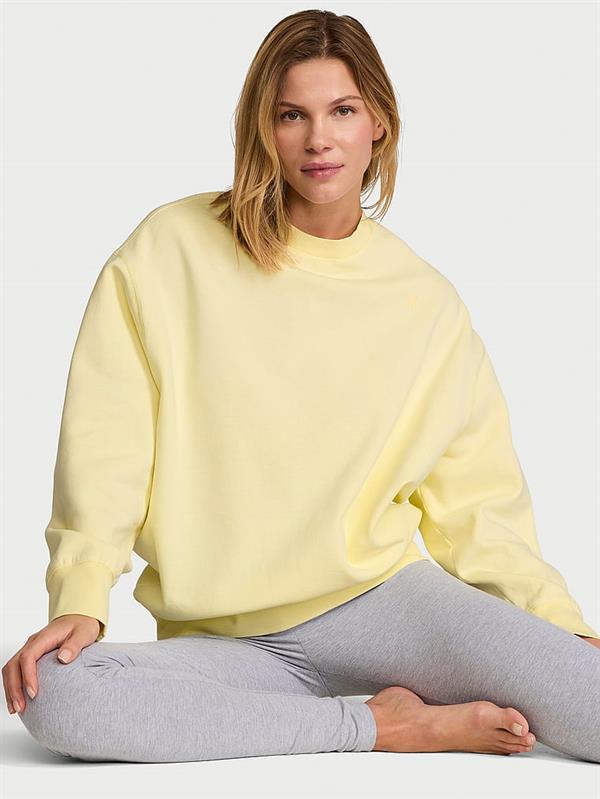 Effortless Yuvarlak Yaka Sweatshirt ön görünüm