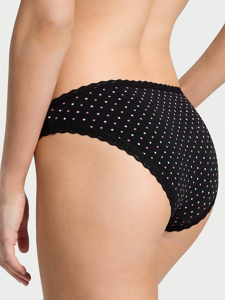 Dantelli Pamuklu Bikini Kulot arka görünümü