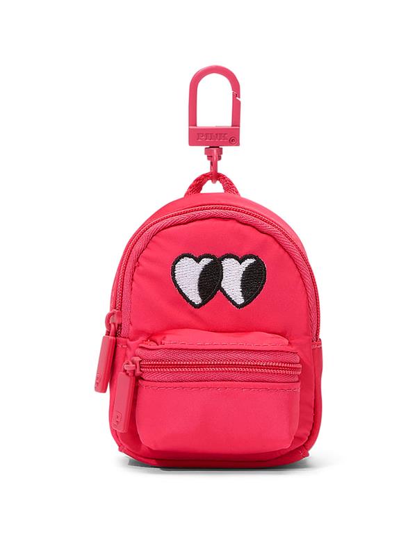 Pink Mini Sirt Cantali Anahtarlik