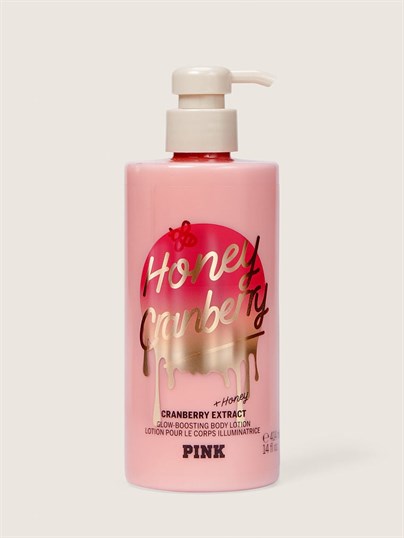 Pink Honey Cranberry Saf Bal Ve Kizilcik Ozlu Parlaklik Veren Vücut Losyonu