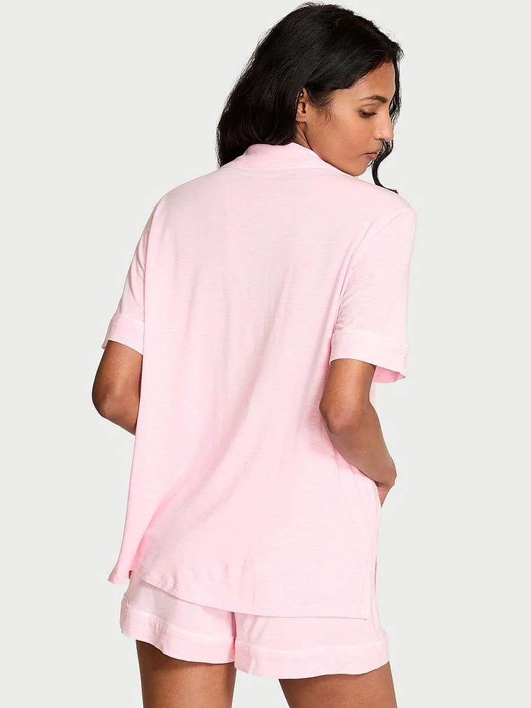 Modal Kısa Pijama Takimi arka görünüm