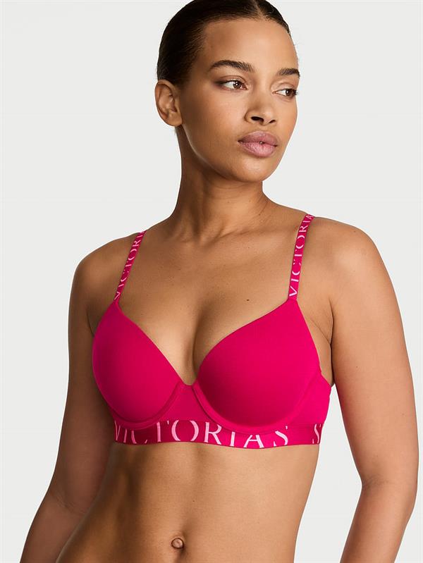 Perfect Shape Pamuklu Logo Detayli Push Up Sütyen
