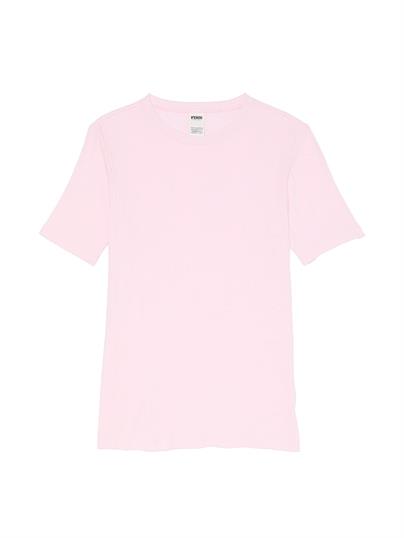 Pink Ribanali Tisort