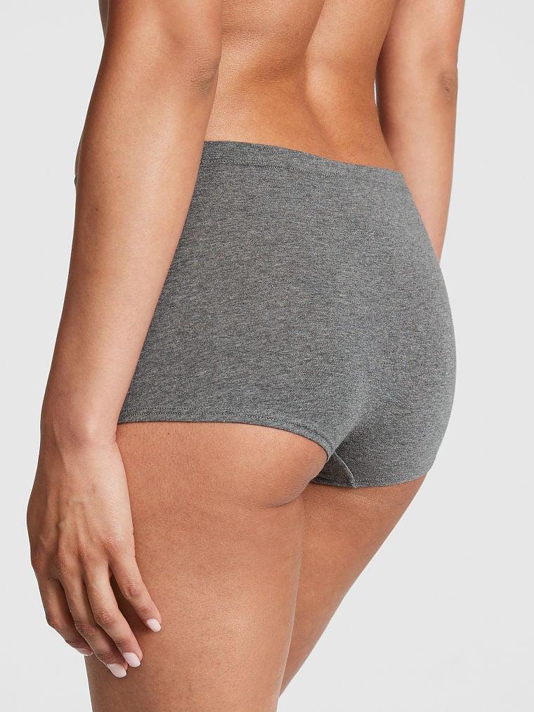 Pink Pamuklu Boyshort Kulot arka görünümü