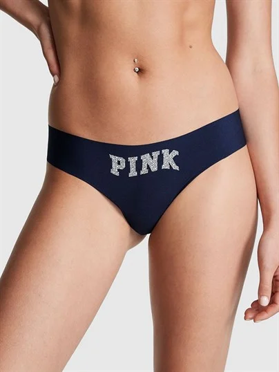 Pink Lazer Kesim Tanga ön görünüm