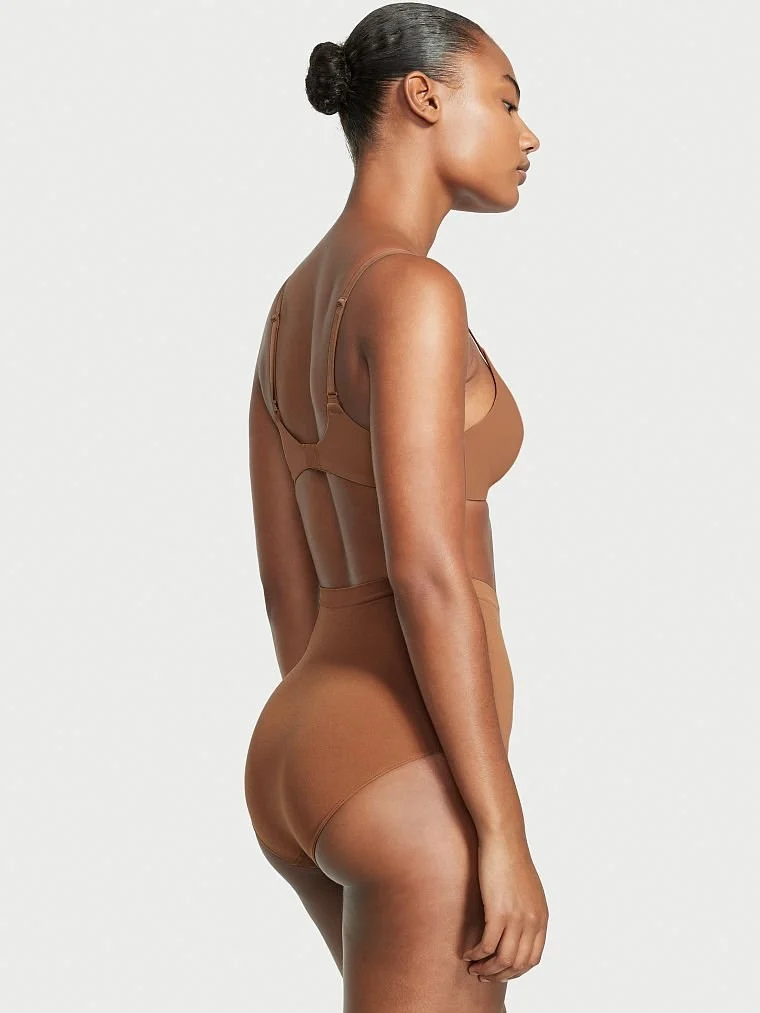 Yüksek Bel Seamless Bikini Kulot arka görünüm