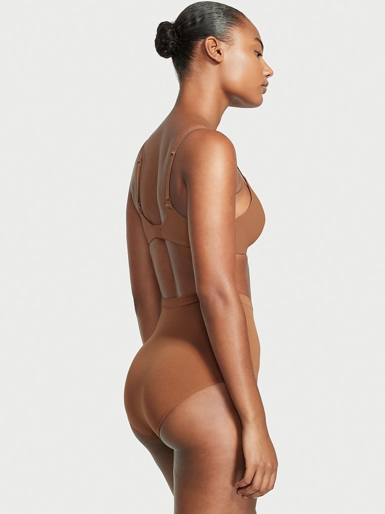 Yüksek Bel Seamless Bikini Kulot arka görünümü