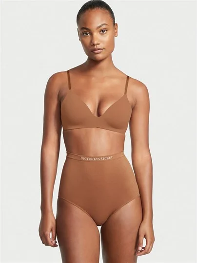 Yüksek Bel Seamless Bikini Kulot ön görünüm