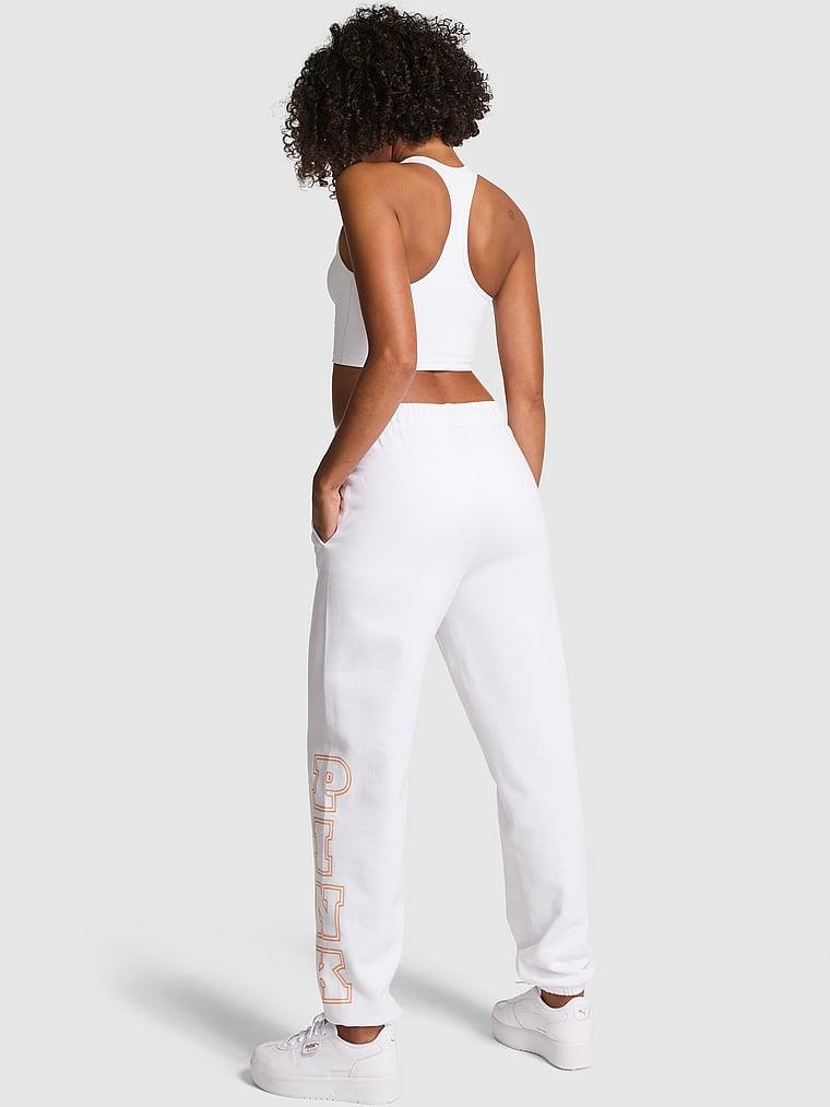 Pink Ivy Fleece Campus Sweatpants arka görünümü