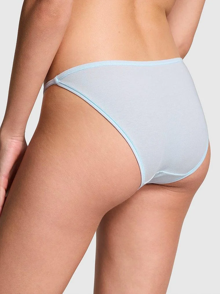 Pink Pamuklu Askili Bikini Kulot arka görünüm