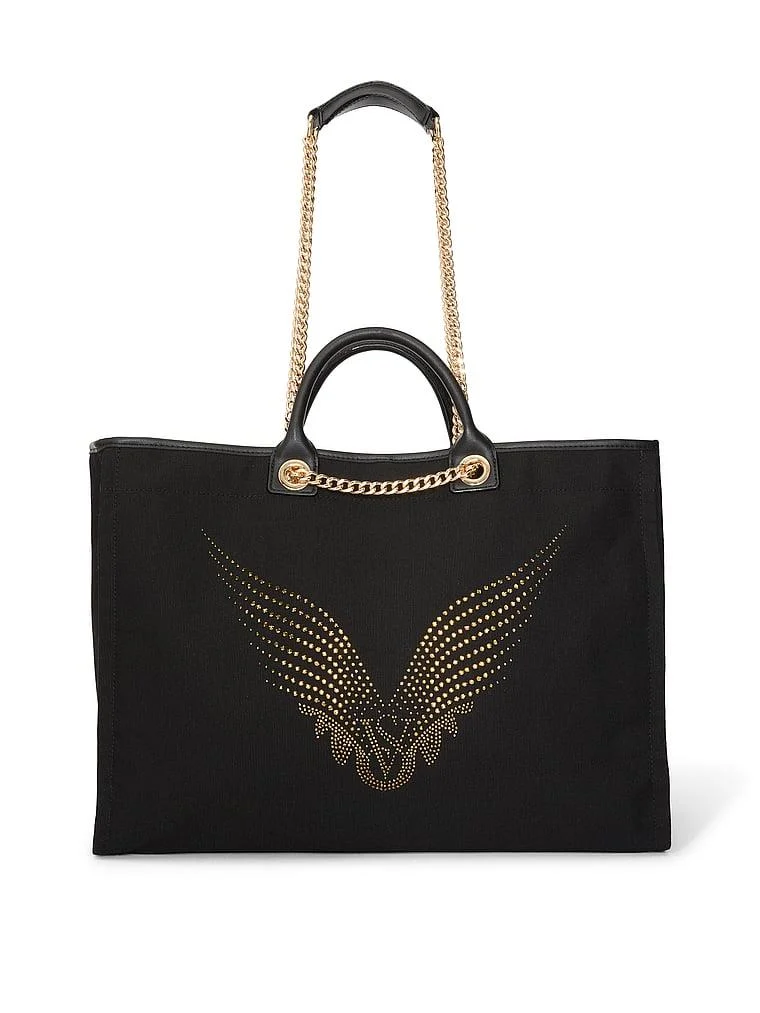 Victorias Secret Backstage Cift Sapli Tote Çanta arka görünüm