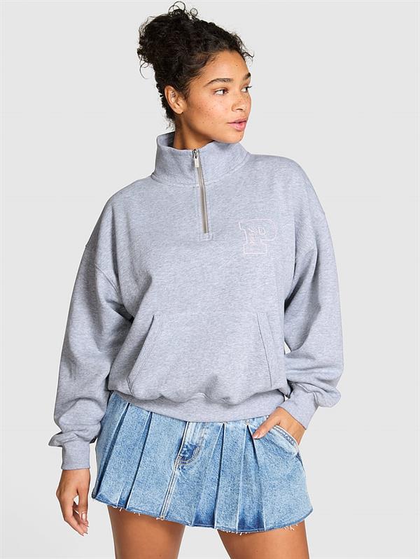 Pink Ivy Balikci Yaka Sweatshirt