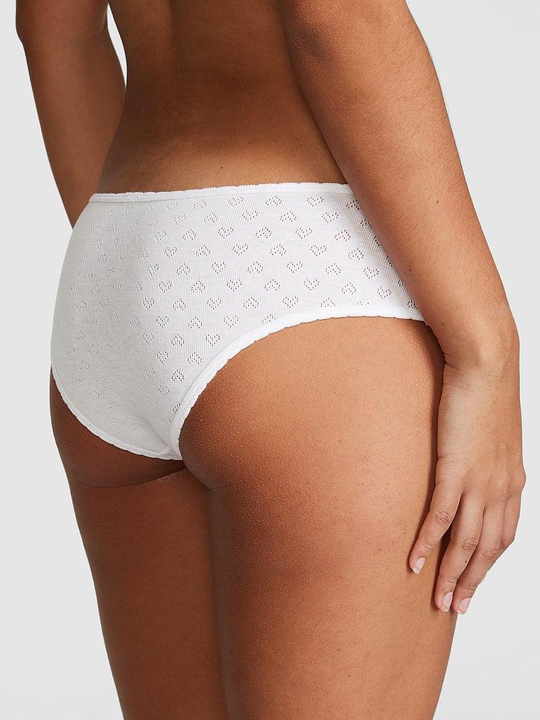Pink Pamuklu Cheeky Kulot arka görünüm