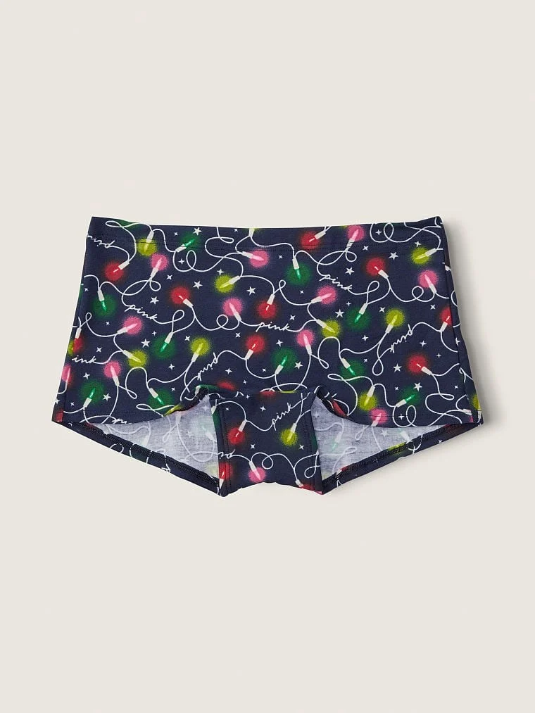 Pink Pamuk Boyshort Kulot arka görünüm