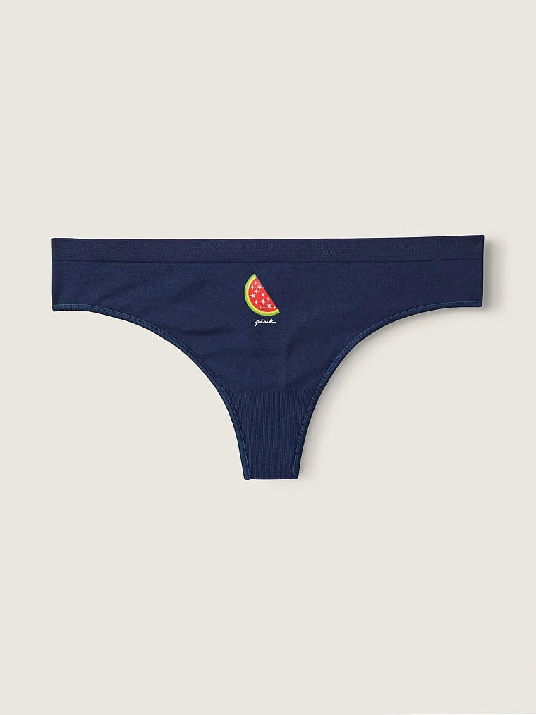 Victorias S Secret Pink Seamless Tanga arka görünüm