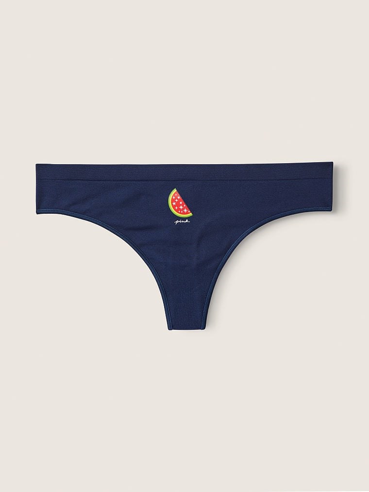 Victorias S Secret Pink Seamless Tanga arka görünümü
