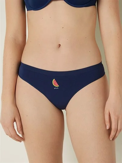 Victorias S Secret Pink Seamless Tanga ön görünüm