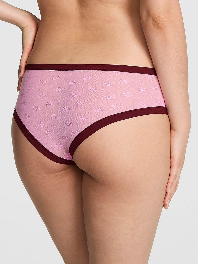 Pink Lazer Kesim Cheeky Kulot arka görünüm