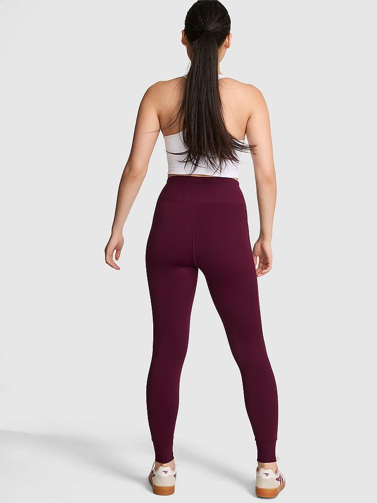 Pink Yüksek Bel Jogger Sporcu Tayti arka görünümü