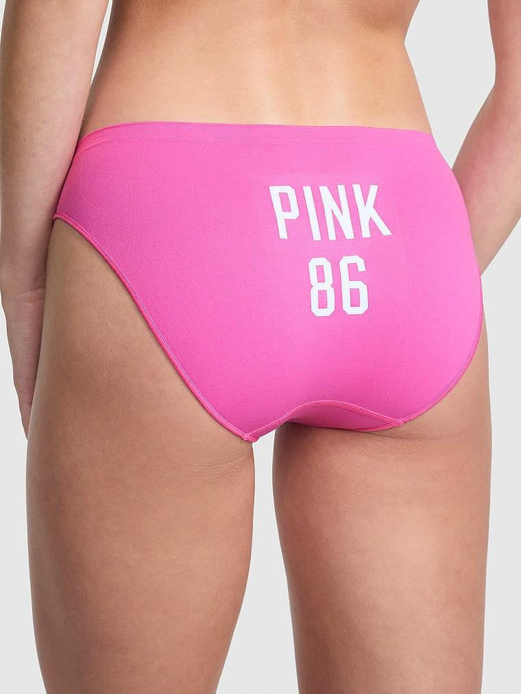 Pink Seamless Bikini Kulot arka görünüm