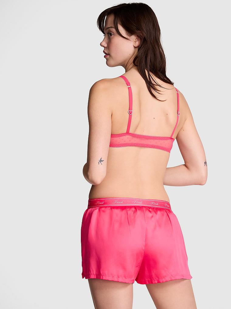 Pink Ipeksi Pijama Boxer arka görünümü