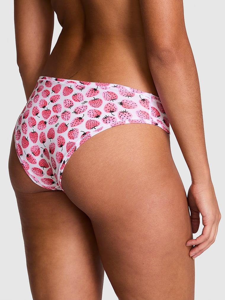 Pink Pamuklu Cheeky Kulot arka görünümü