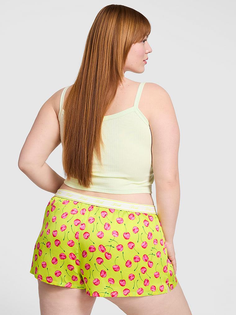Pink Ipeksi Pijama Sortu arka görünümü