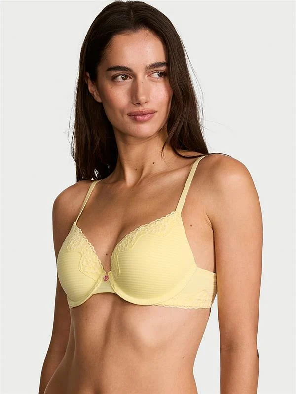 Perfect Shape Pamuklu Dantelli Push Up Sütyen