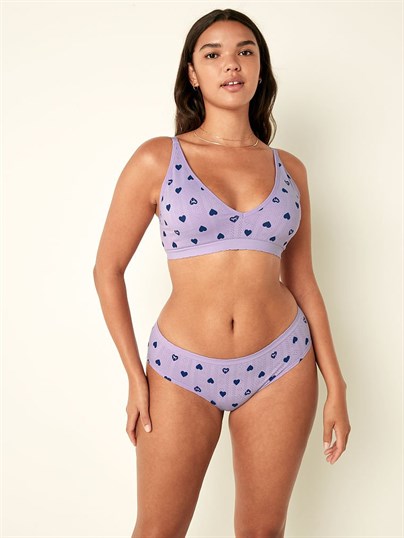 Pink Seamless Hipster Ic Camasiri