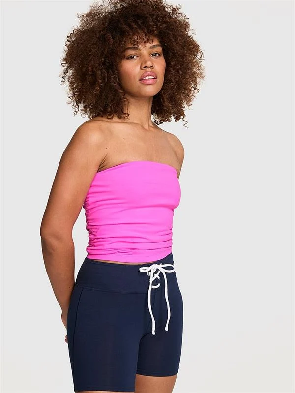 Pink All Day Pamuklu Buzgulu Straplez Bustiyer