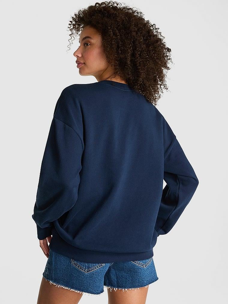 Pink Ivy Oversize Sweatshirt arka görünüm