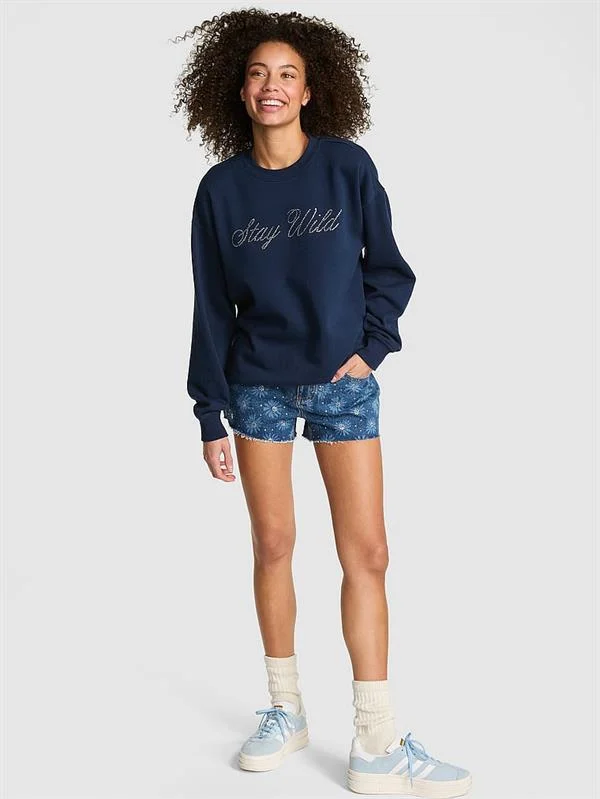 Pink Ivy Oversize Sweatshirt