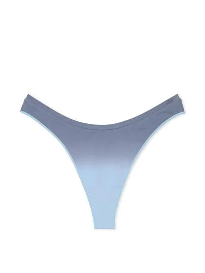 Pink Seamless Derin Bacak Kesim Tanga