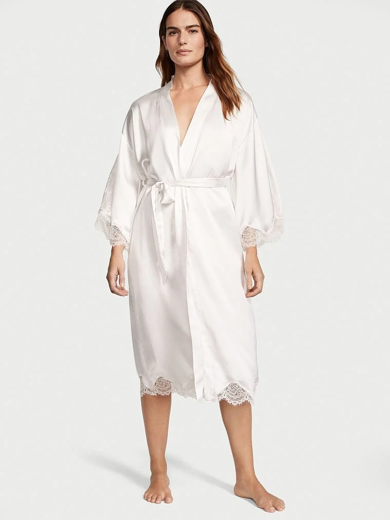 Dantel Motifli Kimono arka görünüm